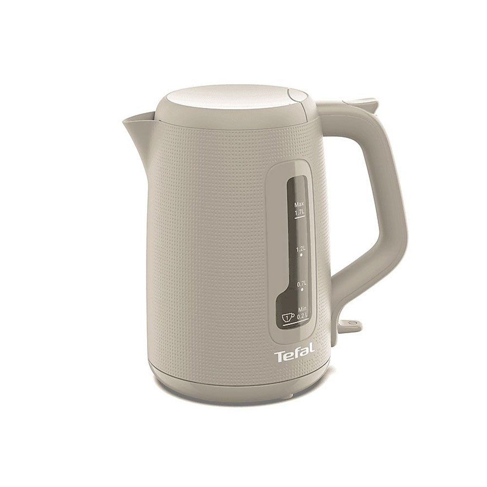 Tefal Morning Kettle, 1.7L, Fairgrey Plastic, 2400W, 50-60Hz, TEF-KO2M0B27