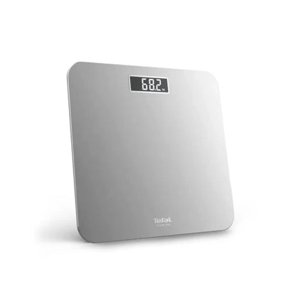 Tefal Premiss Digital Bathroom Scale - Square [Silver], TEF-PP1801V0
