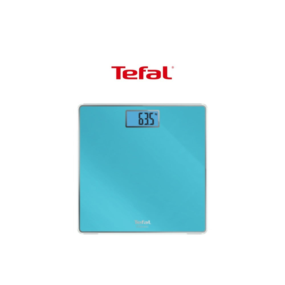 Tefal, Classic Bathroom Scale, Maximum Capacity 160Kg, Auto On / Off, Glass Surface