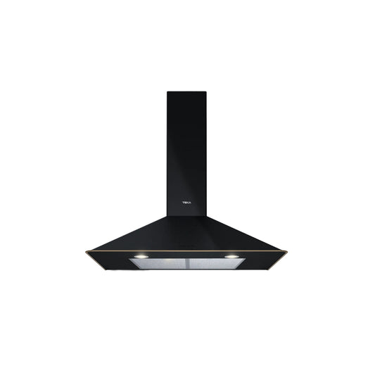 Teka Total Hood Rustic Style Wall Mounted Dos 90.1 Anthracite Brass