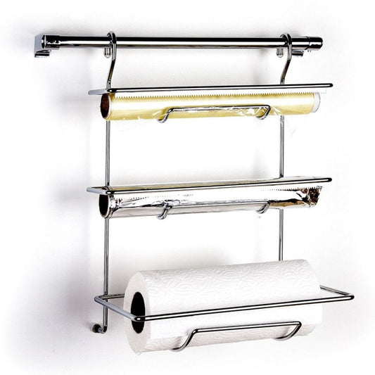 Tekno Tel, Dispenser With 40 Cm Rail / Chrome 19X30X38 / 1.31Kg / 40Cm Tube And Kit Included