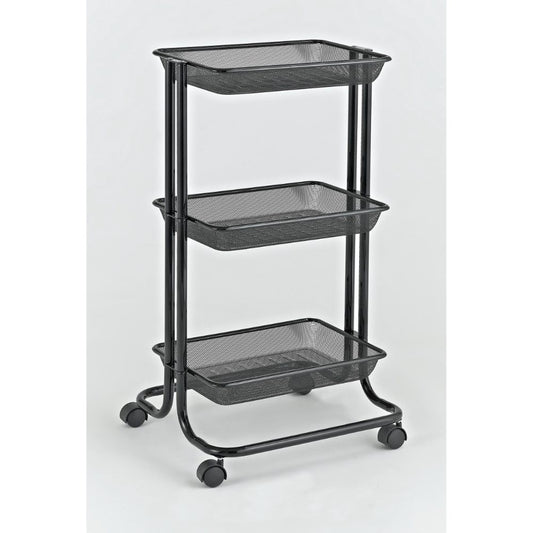 3-Tier Storage Basket Rack 43 x 38 x 78.8 cm - Made in Taiwan