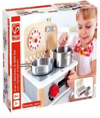 2 In 1 Kitchen And Grill Set