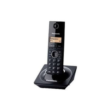 Panasonic Illuminated LCD Call ID 50 Name Phone Book Alarm 6 Ringers, Black, TG1711TUB