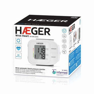 Haeger, Wrist Heart Blood Pressure Monitor, TM-WRI.004A