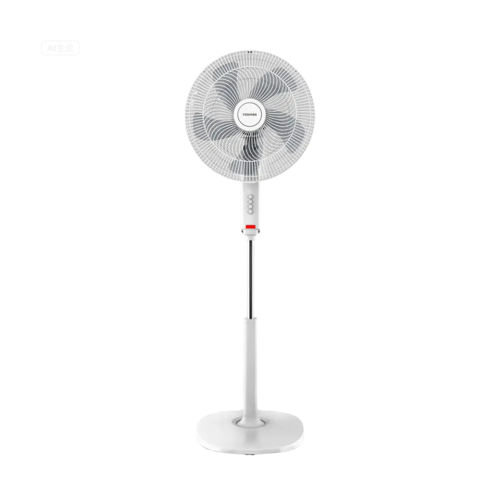 Toshiba Fan 16-Inch Pedestal Stand Fan, 12M Cooling, Jet Inspired Fan Blade Design, 7500H Durable Motor, TOS-ASC50ME