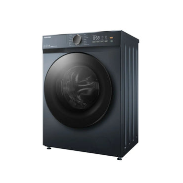 Toshiba Front Load Washer, 10Kg, 15 Programs, 1400RPM, Stainless Steel, Morandy Grey, TOS-T21BU110
