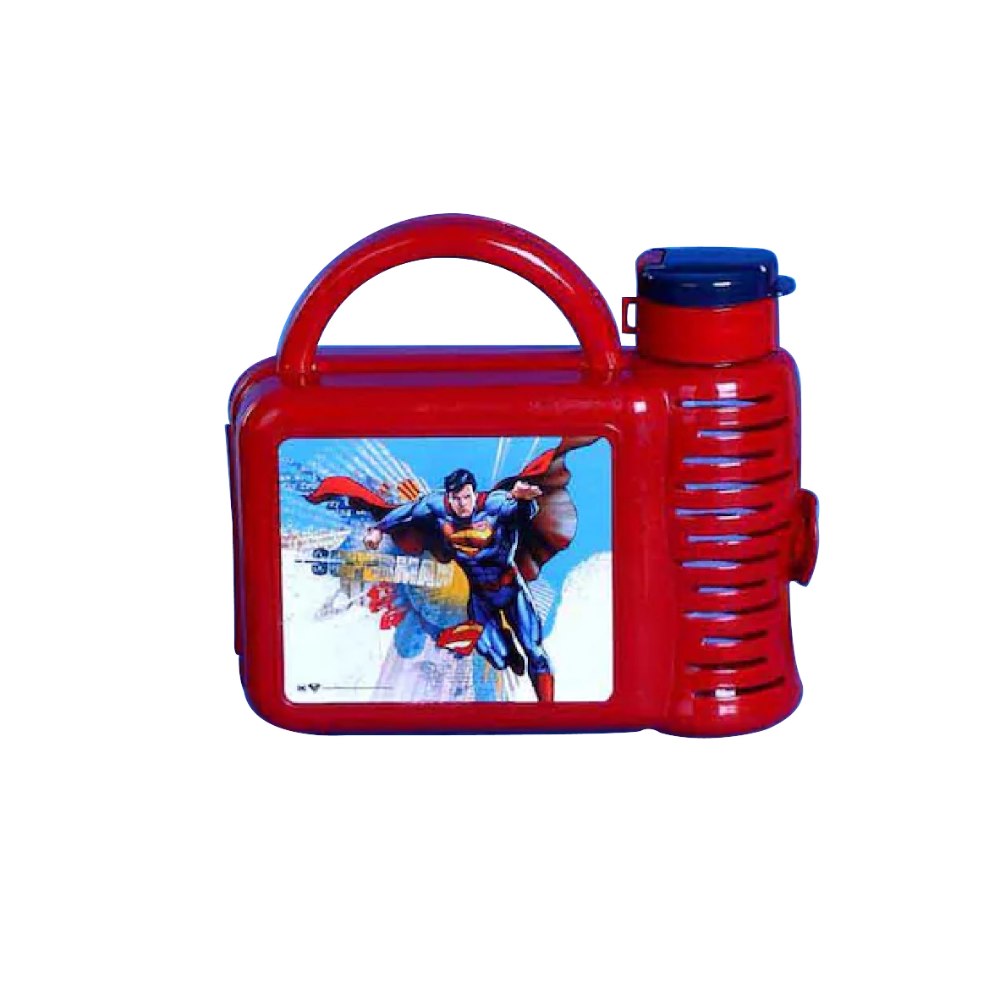 Tufex, Lunch Box Set With Water Bottle Superman Red, TUR-TP52951