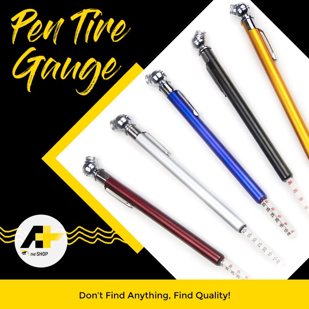 Pen Tire Gauge - Stainless