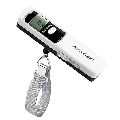 Travel Inspira, Luggage Scale Battery-Free, Portable Handheld Digital Suitcase Scale For Travelling, 110Lbs/50Kg