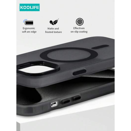 MagSafe Phone Case - Clear Matte Shockproof Protection