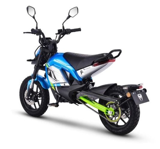 Tromox, Ukko S, Electric Motorcycle, Li-ion Removable Battery, Top Speed 45 Km/H, 2500W (Nominal 1200W), Available in Different Colors