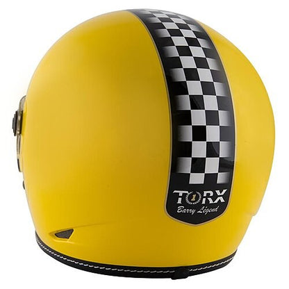 Torx, Barry Legend Racer, Certified French Motorcycle Helmet, Available in Different Sizes