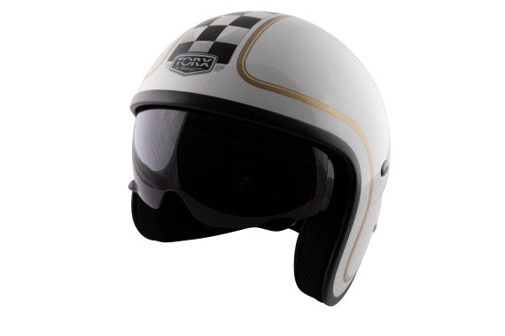 Torx, Harry Flag Racer, Certified French Motorcycle Helmet, Available in Different Sizes
