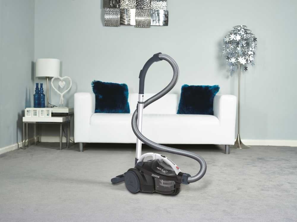 Hoover, Canister Vaccum Cleaner, Bagless, 2000W