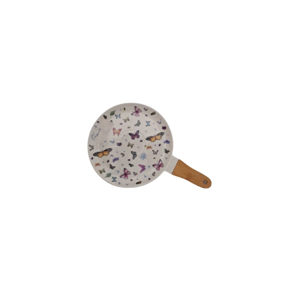 KC, Pizza Plate With Wood Handle, TUR-KYR067