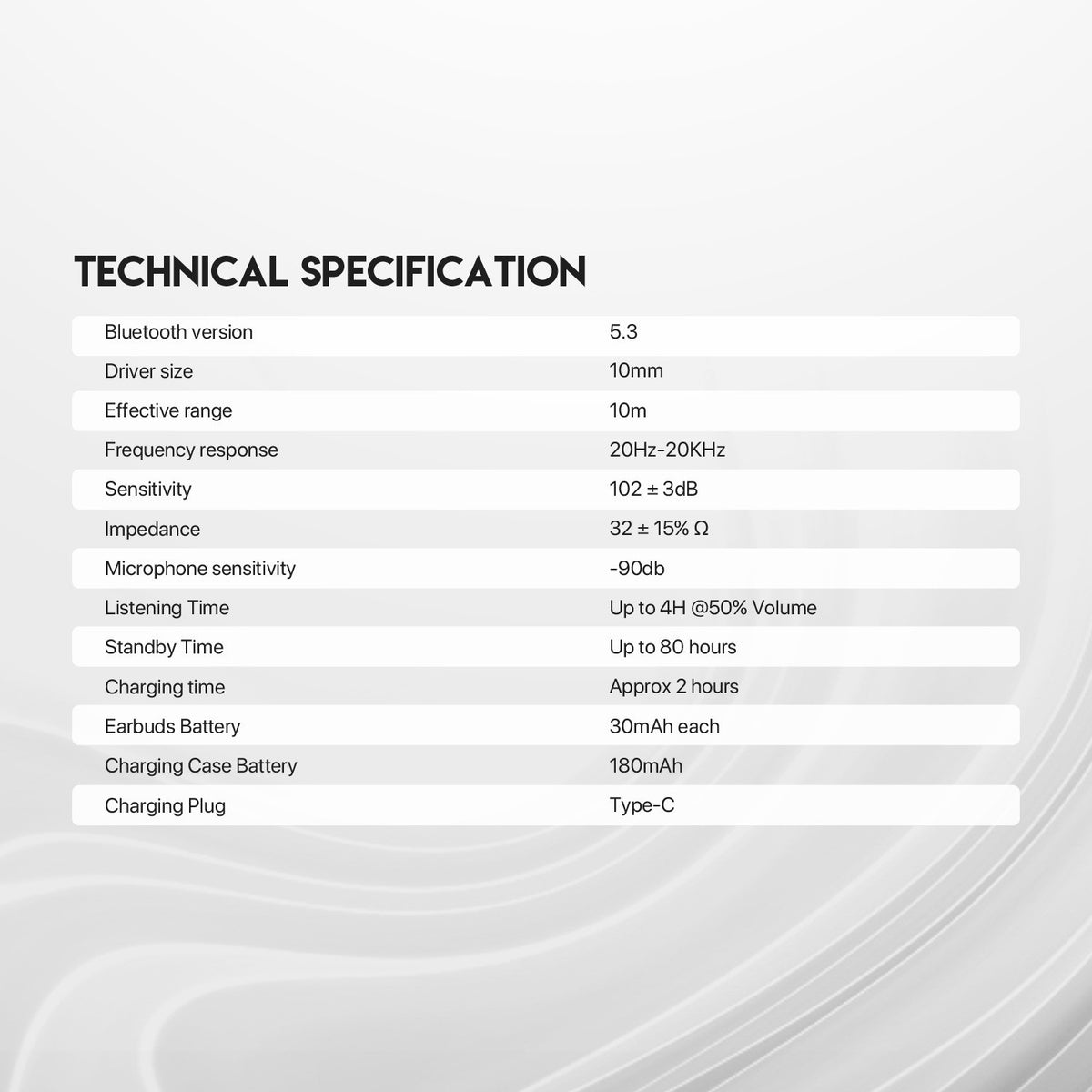 Fantech, Wave Tw13 Wireless Earphone, Available in Different Colors