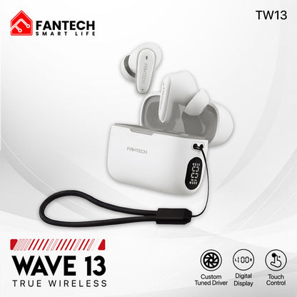 Fantech, Wave Tw13 Wireless Earphone, Available in Different Colors