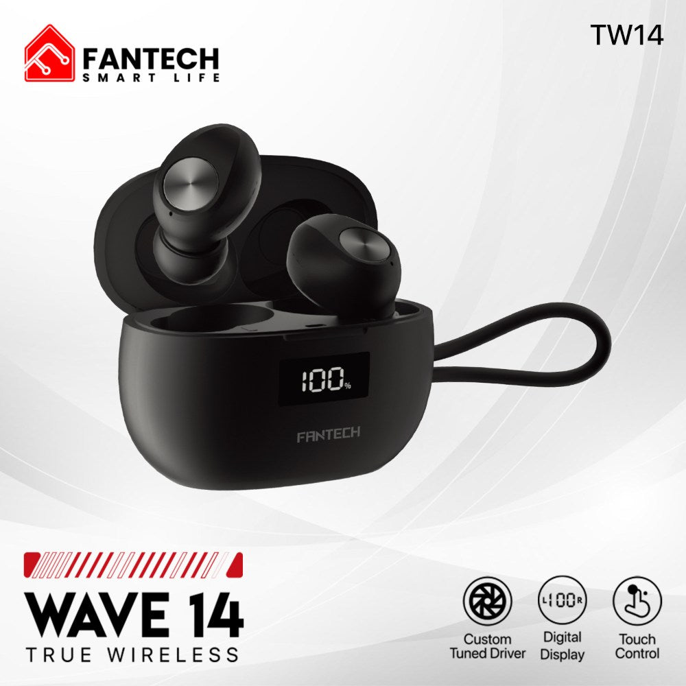 Fantech, Wave Tw14 Wireless Earbuds, Available in Different Colors