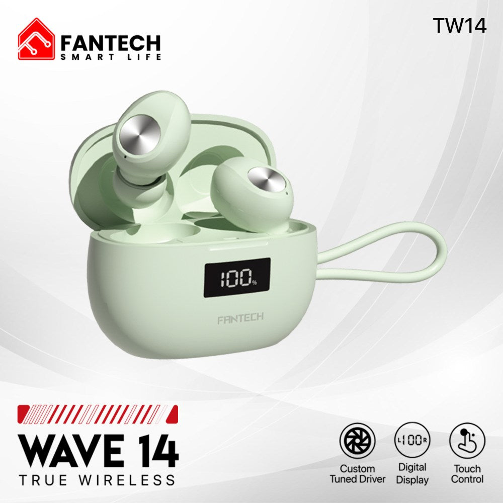 Fantech, Wave Tw14 Wireless Earbuds, Available in Different Colors