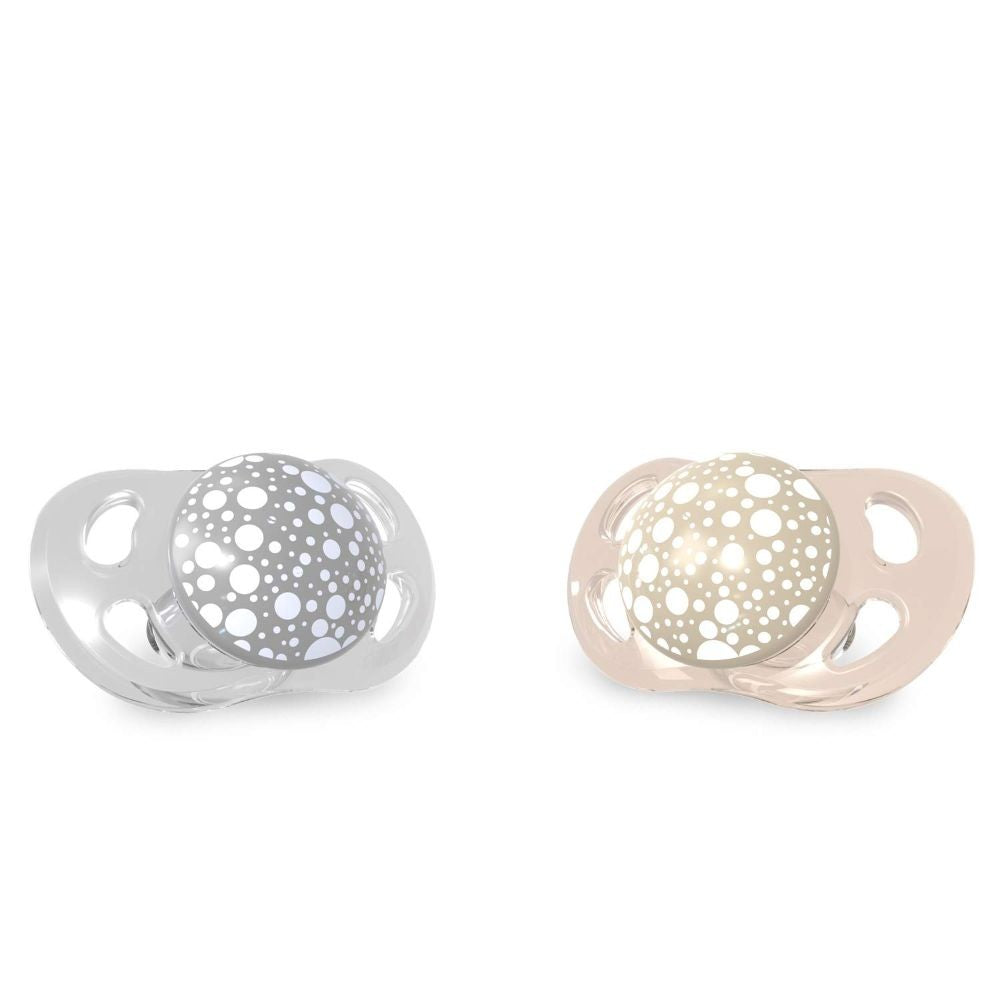 Twistshake, 2x Pacifier 0-6m, Available in Different Colors