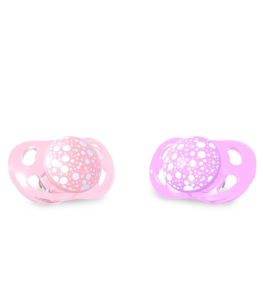 Twistshake, 2x Pacifier 6+m, Available in Different Colors