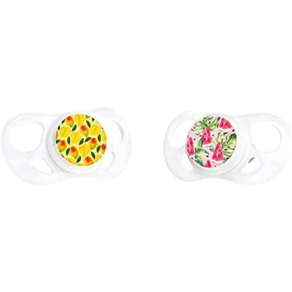 Twistshake, 2X Pacifier 6+M Watermelon Mango, 78673