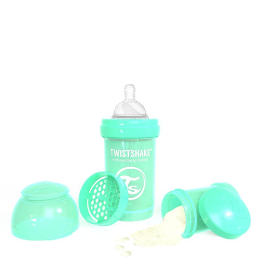 Twistshake, Anti-Colic Pastel Green, Available in Different Sizes