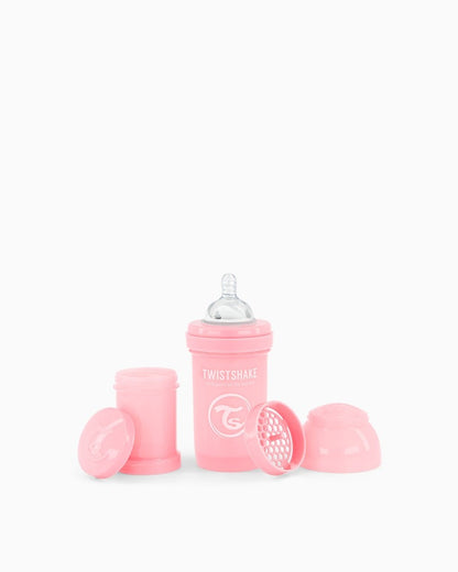 Twistshake, Anti-Colic Pastel Pink, Available in Different Sizes