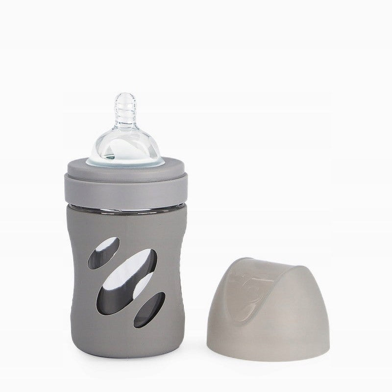 Twistshake, Anti-colic Glass bottle 180mL Pastel Grey