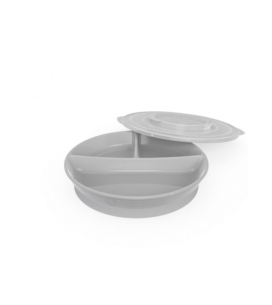 Twistshake, Divided Plate 6+m, Available in Different Colors