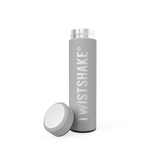 Twistshake, Hot Or Cold Bottle 420Ml Pastel Grey, 78302