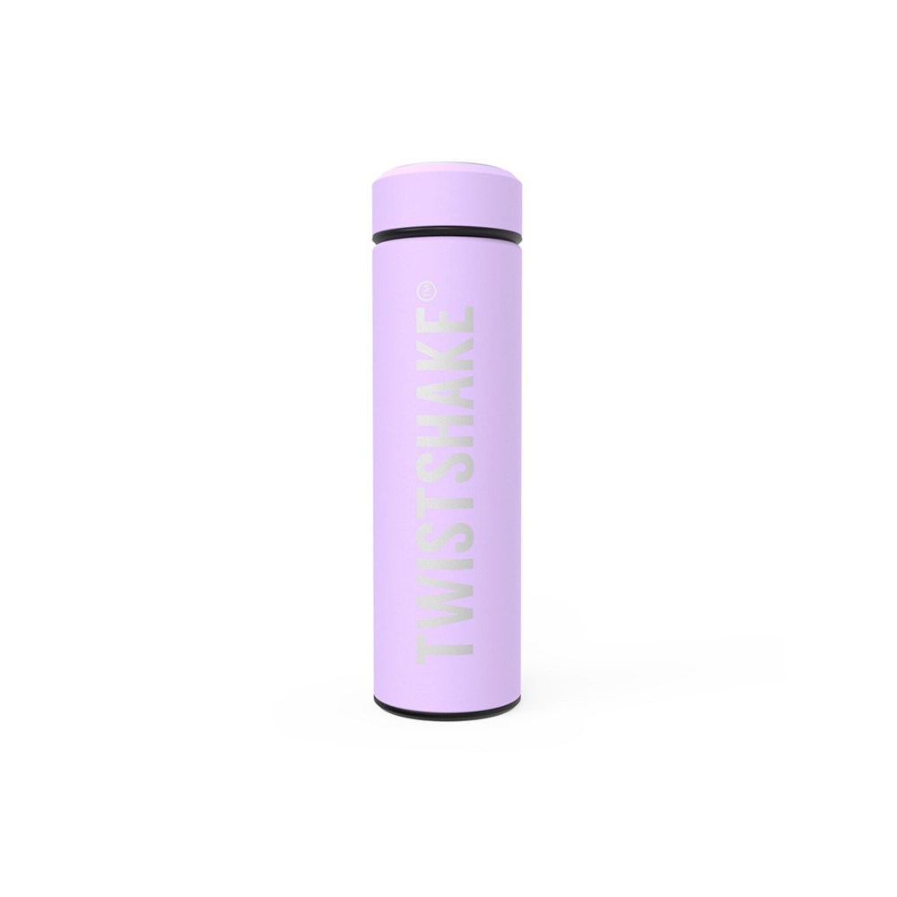 Twistshake, Hot Or Cold Bottle 420Ml Pastel Purple, 78300