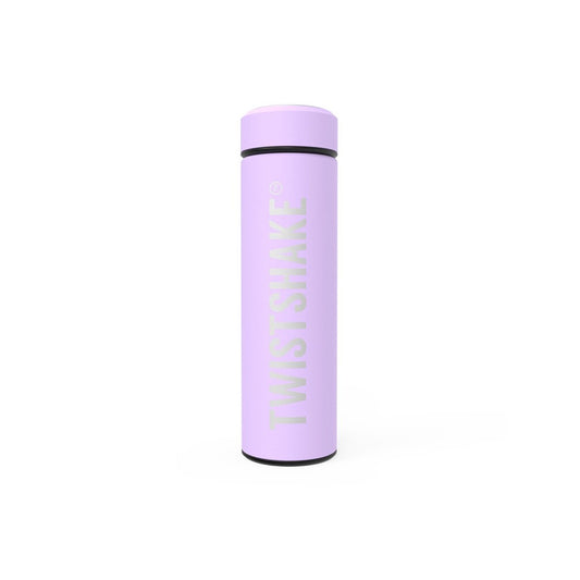 Twistshake, Hot Or Cold Bottle 420Ml Pastel Purple, 78300