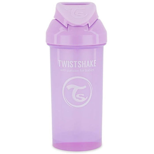 Twistshake, Straw Cup 360Ml 12+M Pastel Purple, 78591