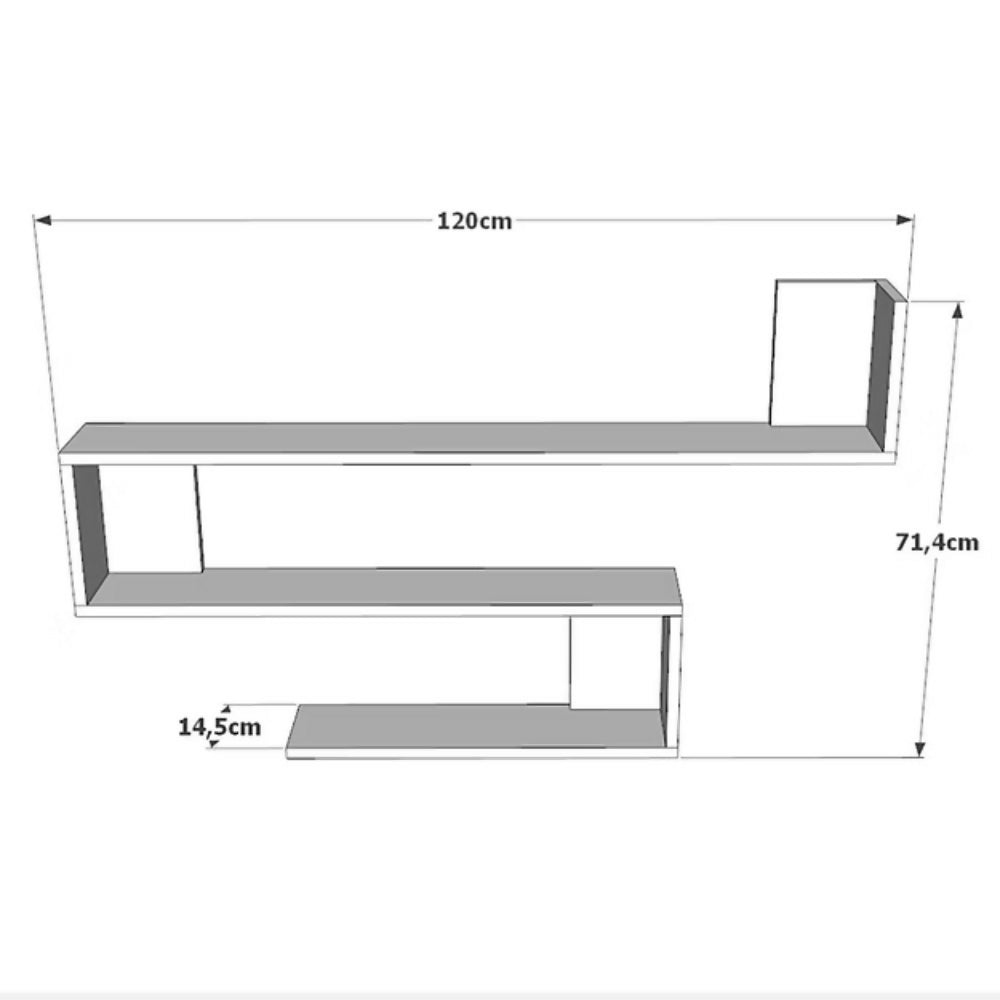 Line Floating Shelf | WL10-A