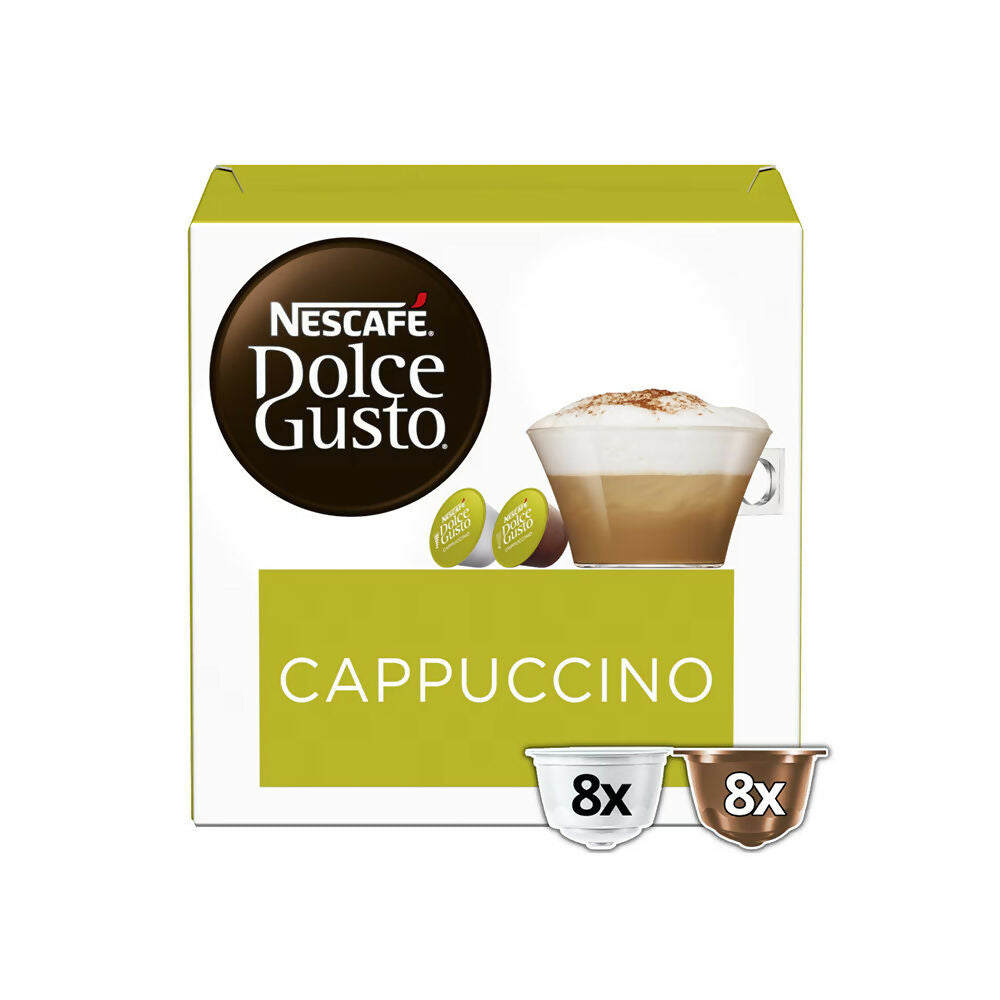 Nescafee Dolce Gusto, Cappucino, 16 Capsules [7613036271905], NESC-12169028