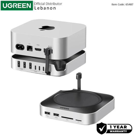 UGREEN 11 in 1 Mac Mini Docking Station with M.2 SSD Enclosure, 10Gbps Designed for Mac Mini M4/M4 Pro - CM841 65487