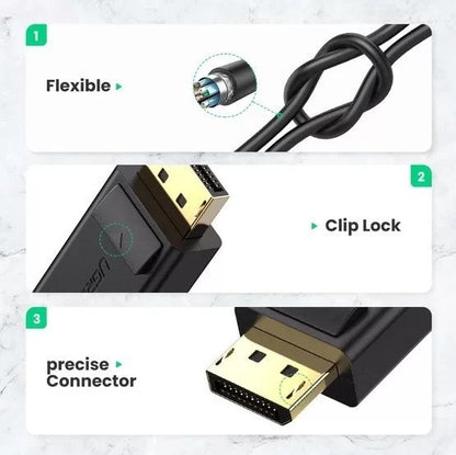 Ugreen, 4K Dp To Hdmi Female Converter Mm137 - 40363