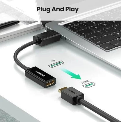 Ugreen, 4K Dp To Hdmi Female Converter Mm137 - 40363