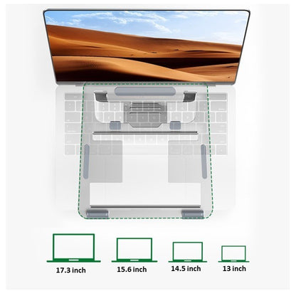 Ugreen, Aluminum Laptop Stand Riser, Multi Level, Foldable & Ergonomic Design Lp232 - 50128
