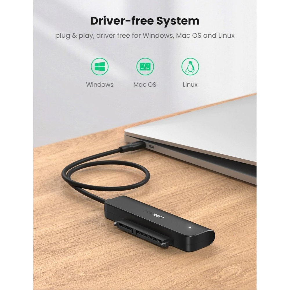 Ugreen, USB-C 3.1 To Sata Hard Driver Converter Cable Cm321 - 70610