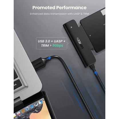 Ugreen, USB-A 3.0 to SATA Adapter Cable for 2.5? HDD and SSD - CM321 70609