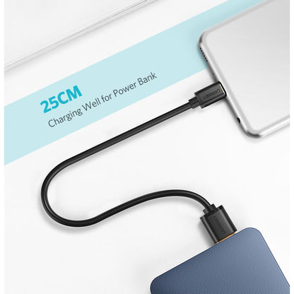 UGREEN USB-A to Micro USB 1M Cable, Fast Charge [White] - US289 60141