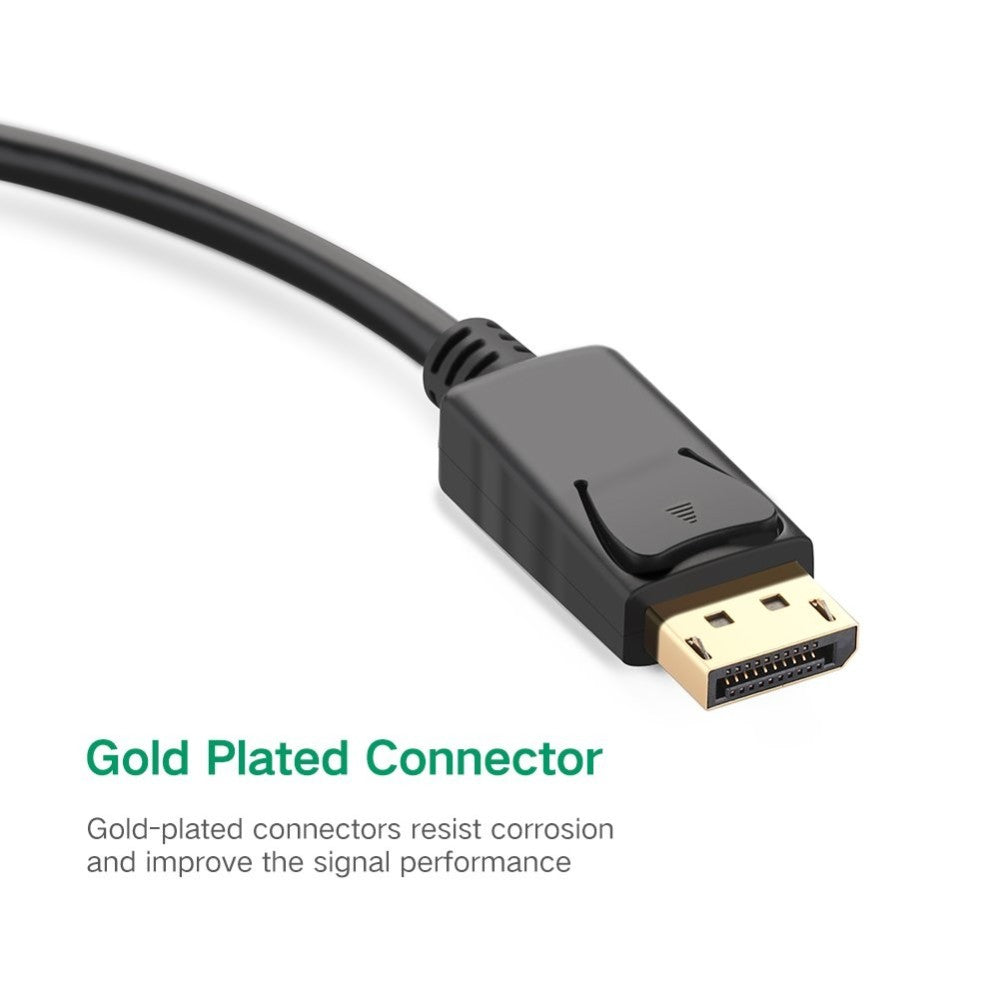 Ugreen, Display Port Male To Vga Female Converter, Full Hd Resolution Dp19 - 20415