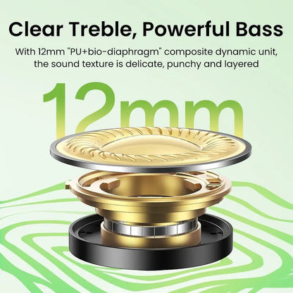 Ugreen, Hitune P3 Active Noise Cancelling Wireless Earbuds, Bluetooth 5.4 Stable Connection Ws207 - 45110