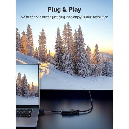 Ugreen, Full Hd Hdmi Male To Vga Female Adapter Cable, Full Hd Resolution - Cm611 90813