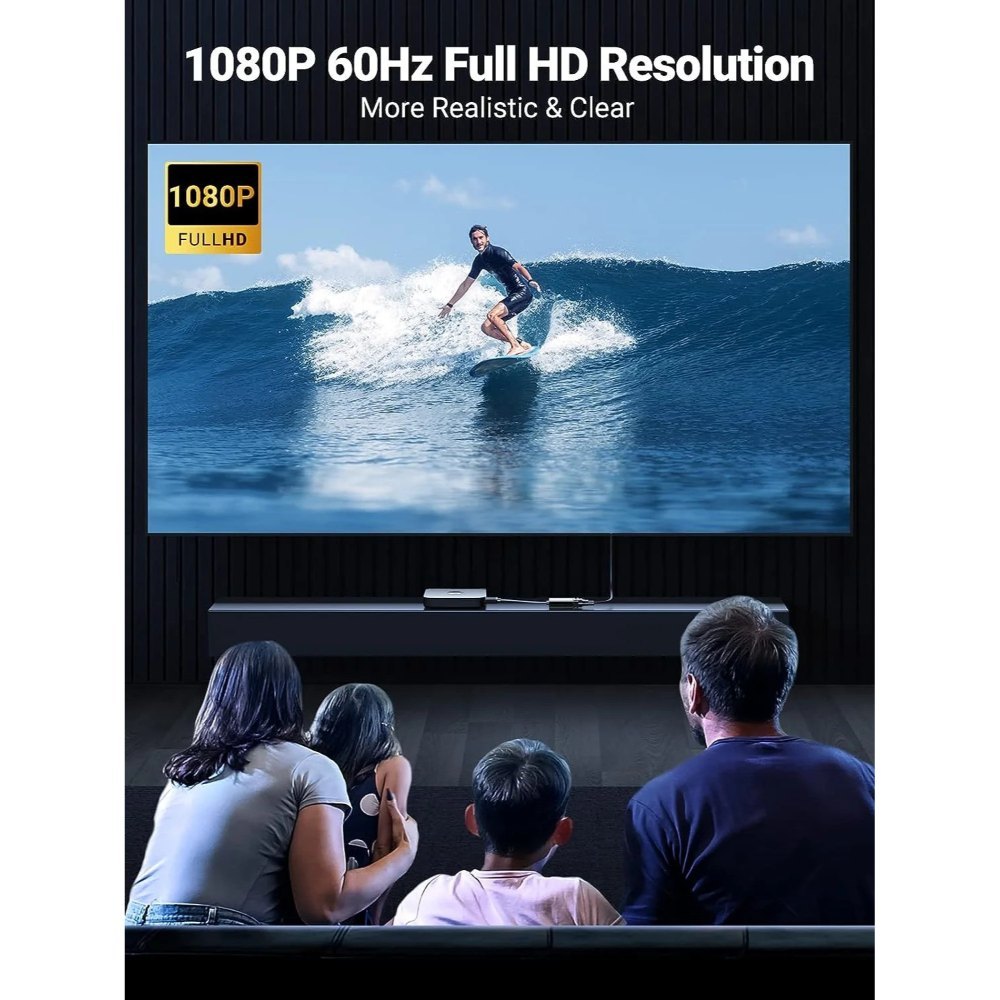 Ugreen, Full Hd Hdmi Male To Vga Female Adapter Cable, Full Hd Resolution - Cm611 90813