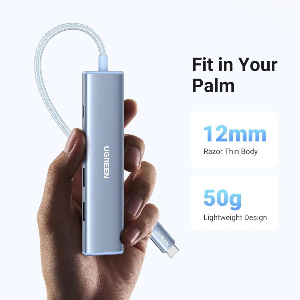 Ugreen, Revodok 5-In-1 Usb-C Hub Docking Station With Power Port Cm478 - 35580, Available in Different Colors
