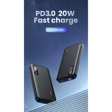 Ugreen, Power Bank 20W Pd, 3 Ports 10000 Mah, Smart & Fast Charging For Phones, Tablets, Ipads - Pb311 25742